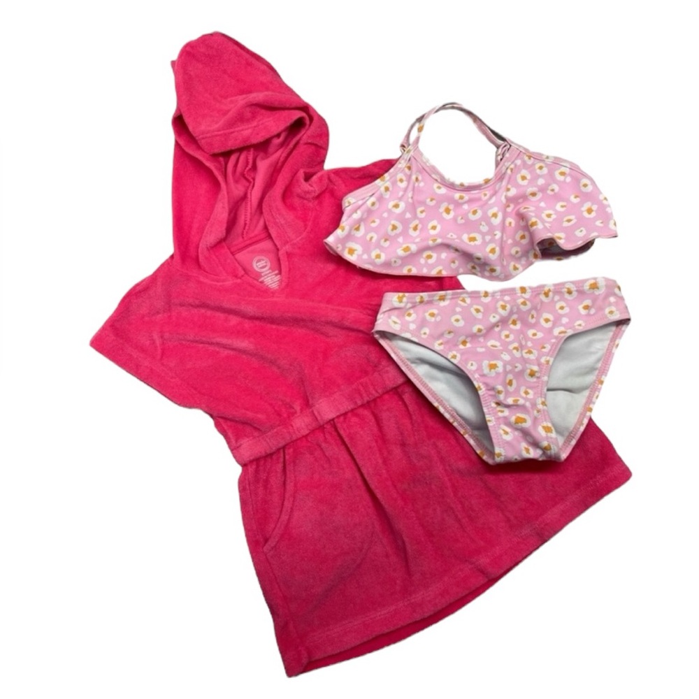 Size 2T Swimsuit & Coverup Bundle